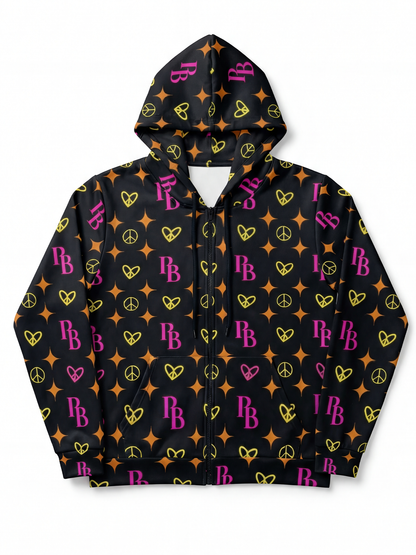 Women Hoodie with Zipper Closure PB - PIA BOLTE® COUTURE