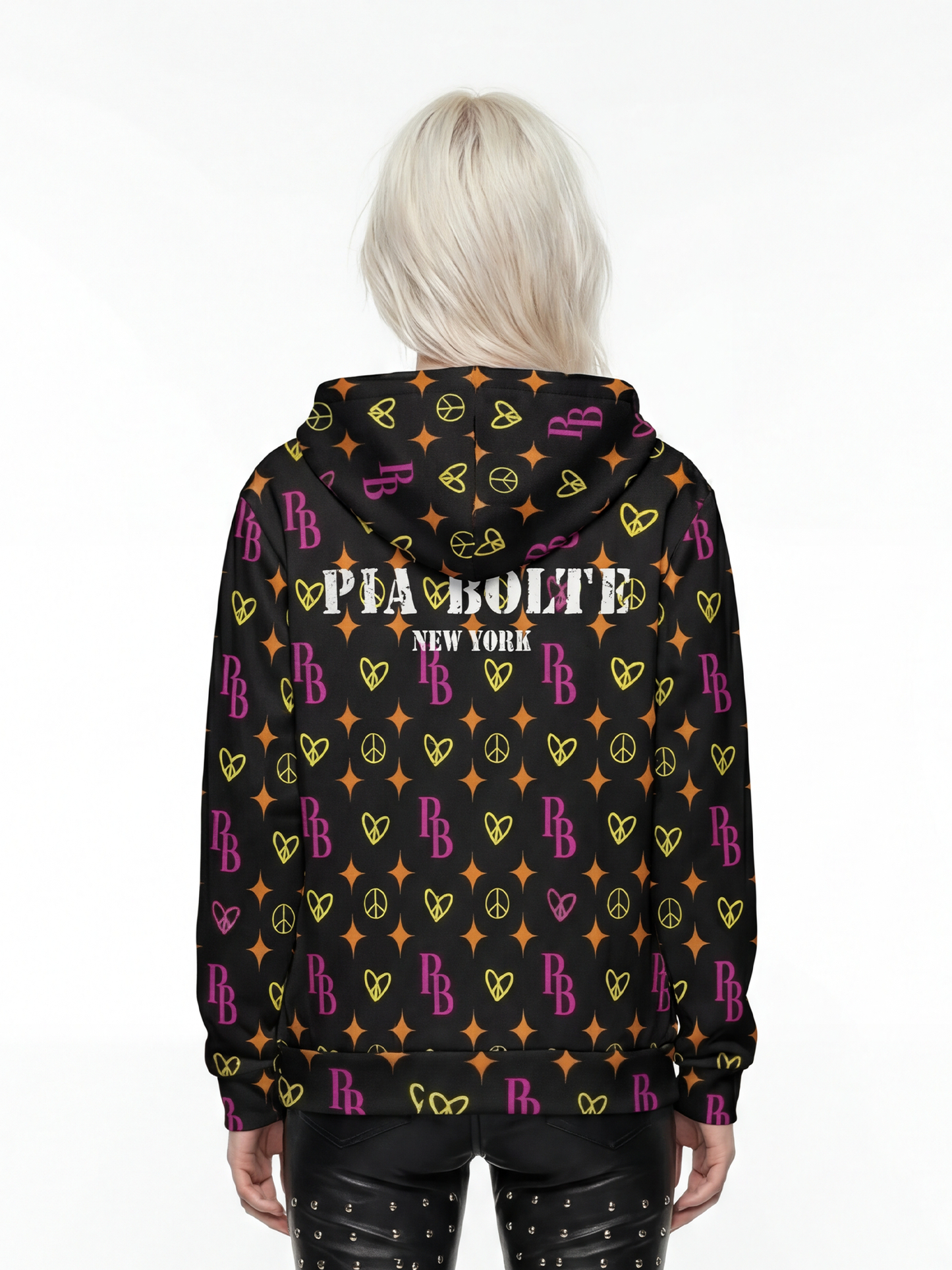 Women Hoodie with Zipper Closure PB - PIA BOLTE® COUTURE