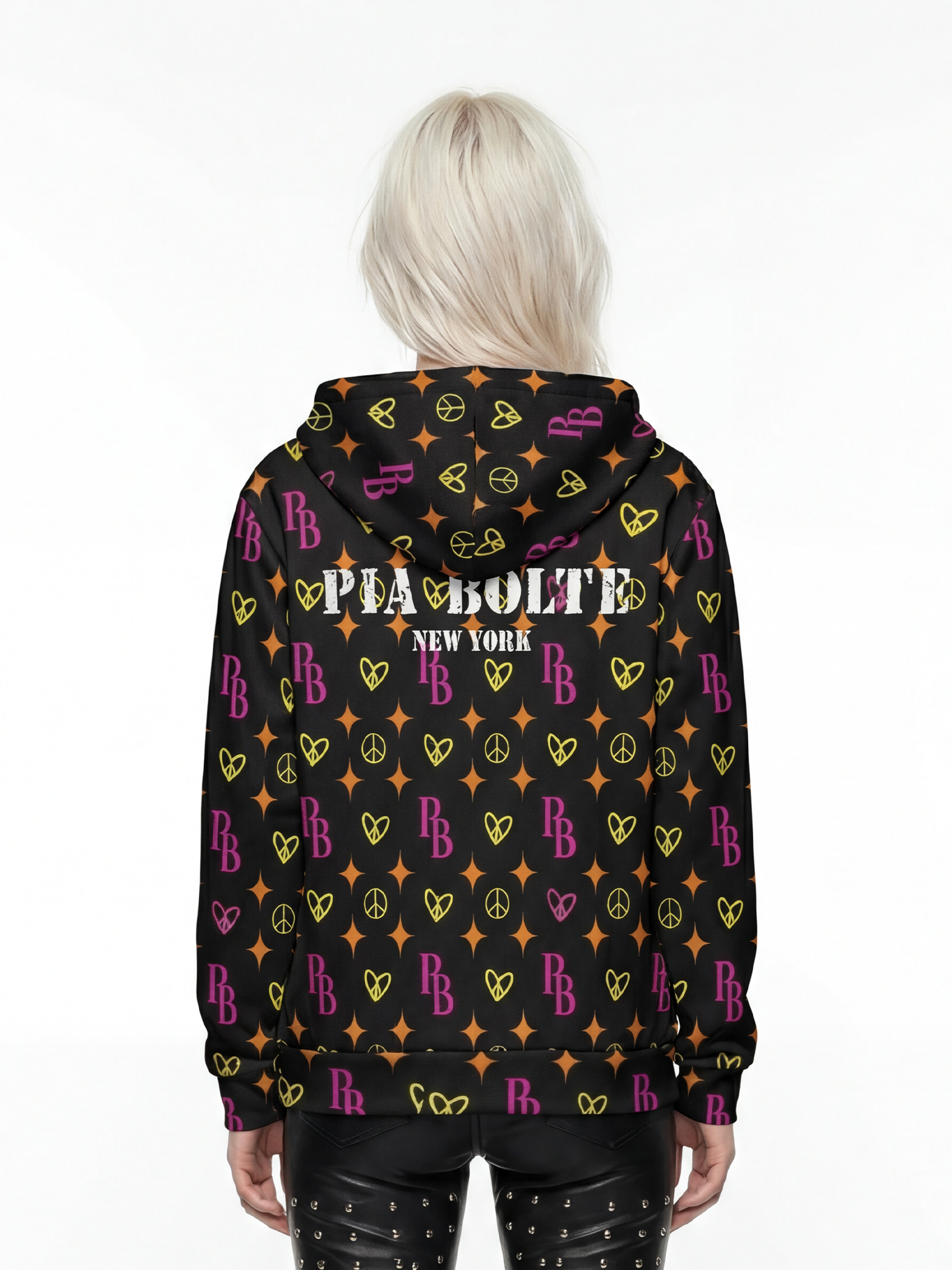 Women Hoodie with Zipper Closure PB - PIA BOLTE® COUTURE