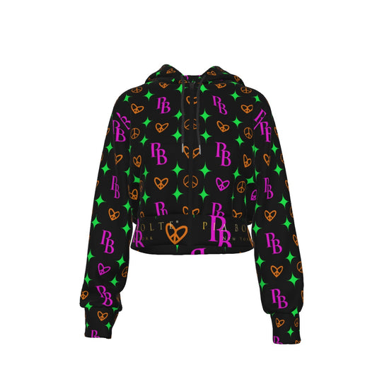 Women Cropped Hoodie with Zipper Closure PB ᴸᴵᴹᴵᵀᴱᴰ