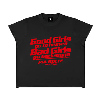 PIA BOLTE® NEW YORK MATRYOSHKA RAW-HEM T-SHIRT