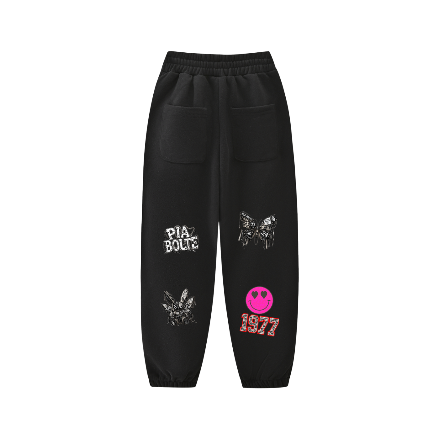 PIA BOLTE® PUNK BUNNY, FAWN & BUTTERFLY KIDS SWEATPANTS
