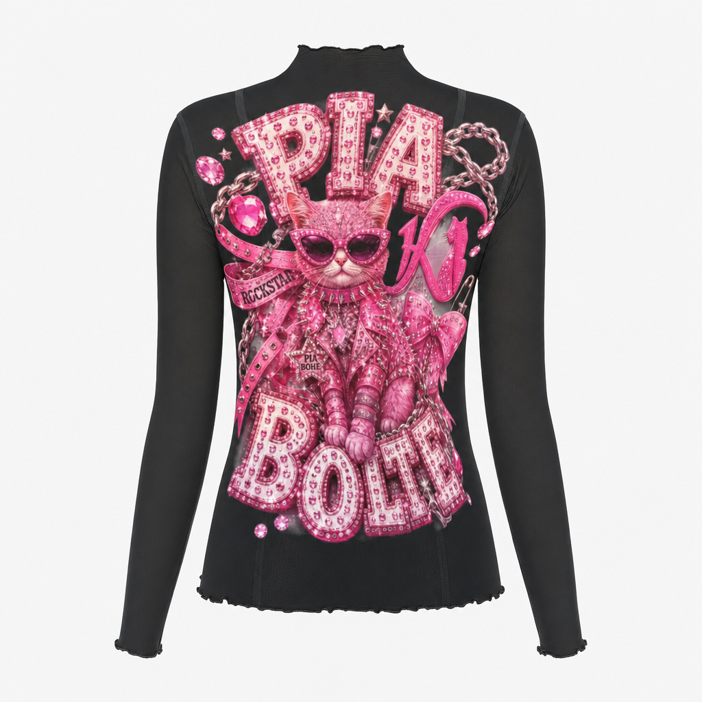 PIA BOLTE® Shirt ROCKSTAR KITTEN – Produktbild 2