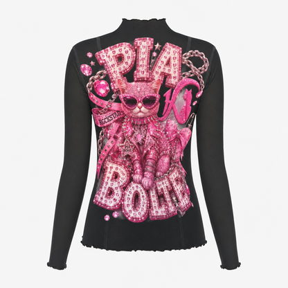 PIA BOLTE® Shirt ROCKSTAR KITTEN – Produktbild 2