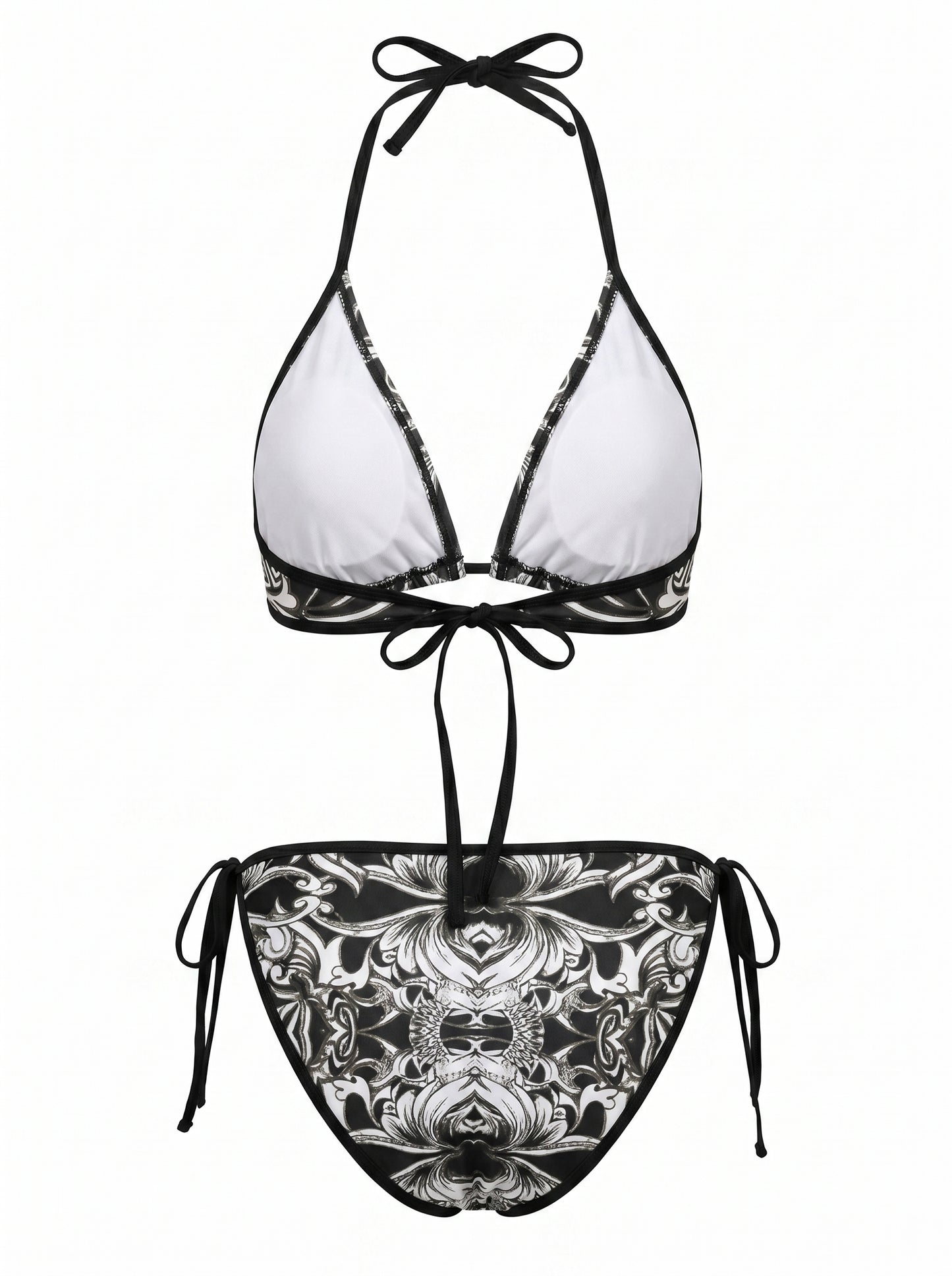 Bikini black/white patterned ᴸᴵᴹᴵᵀᴱᴰ - PIA BOLTE® COUTURE