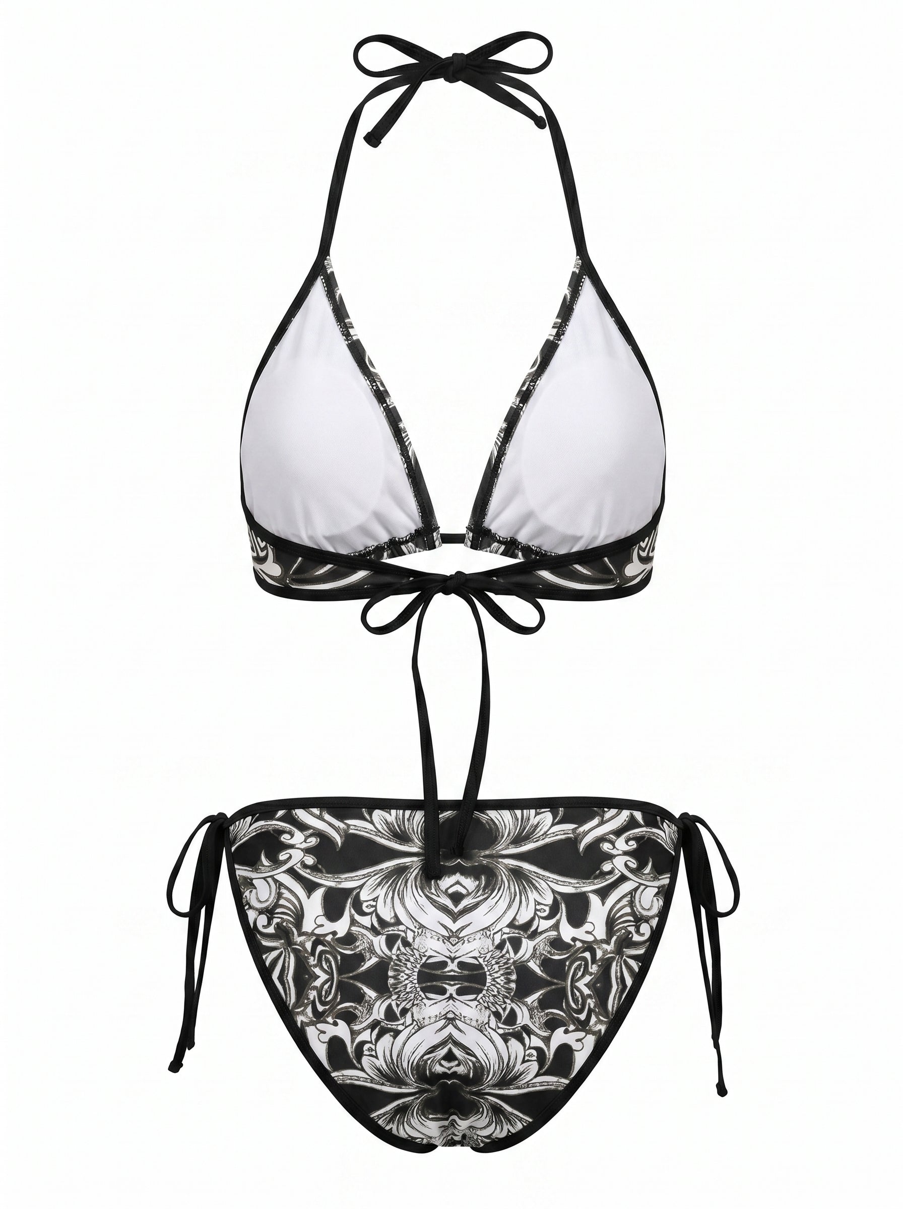 Bikini black/white patterned ᴸᴵᴹᴵᵀᴱᴰ - PIA BOLTE® COUTURE