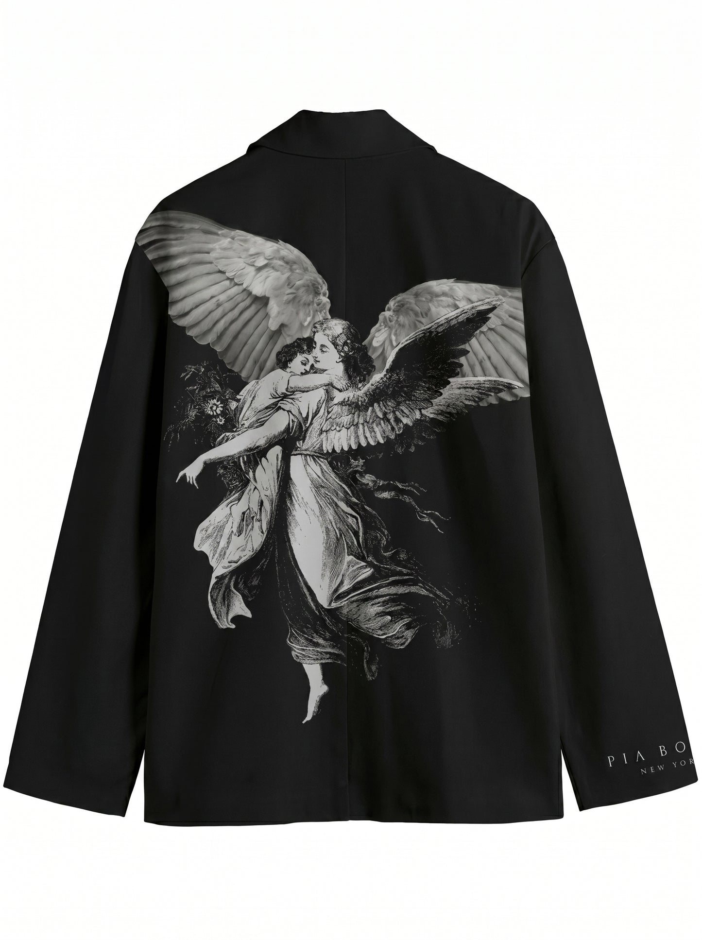 Blazer black angels snakes - PIA BOLTE® COUTURE
