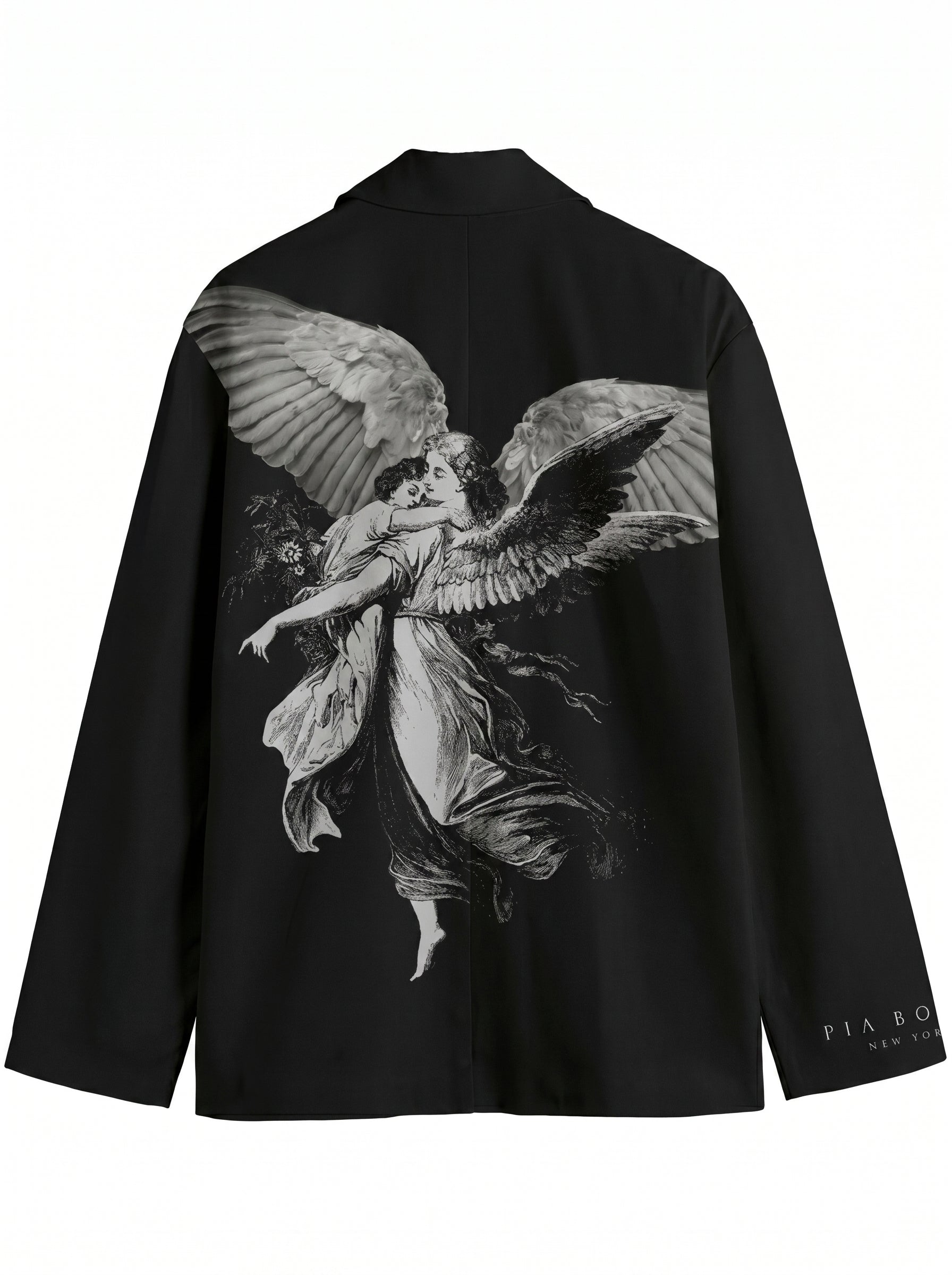 Blazer black angels snakes - PIA BOLTE® COUTURE