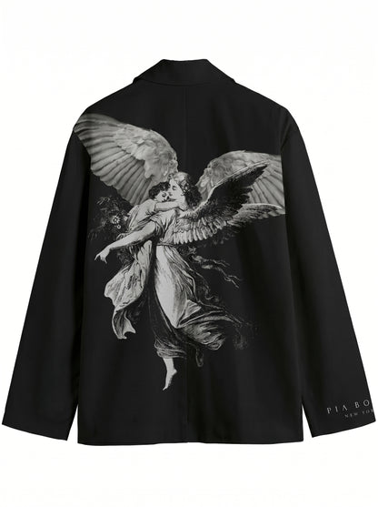 Blazer black angels snakes - PIA BOLTE® COUTURE
