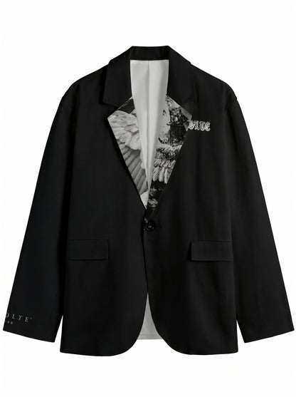 Blazer black angels snakes - PIA BOLTE® COUTURE