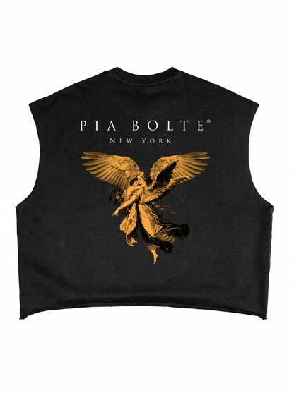 Boxy Tank Top New York Angel👌👌👌 unisex - PIA BOLTE® COUTURE