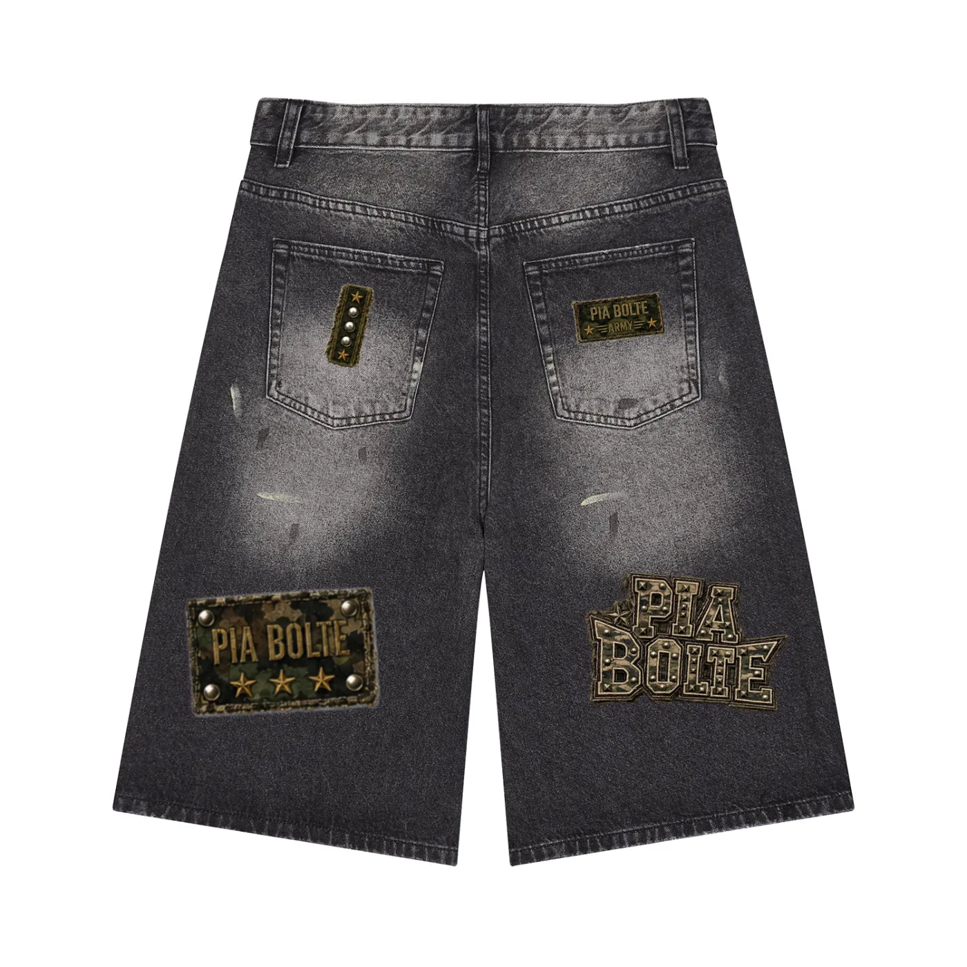 PIA BOLTE® 1977 Vintage Denim Shorts – Rebel Heritage Edition