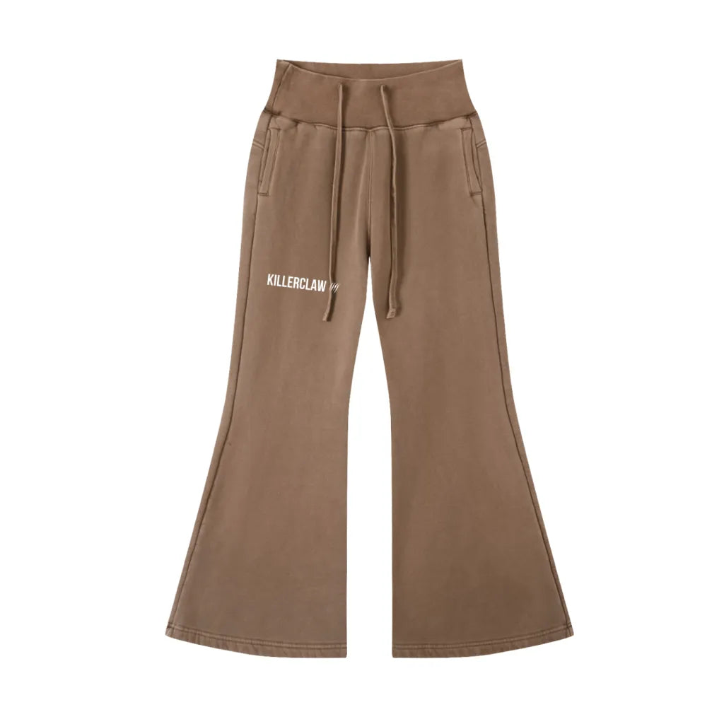 KILLERCLAW® VINTAGE WASHED FLARED FLEECE PANTS - PIA BOLTE® COUTURE