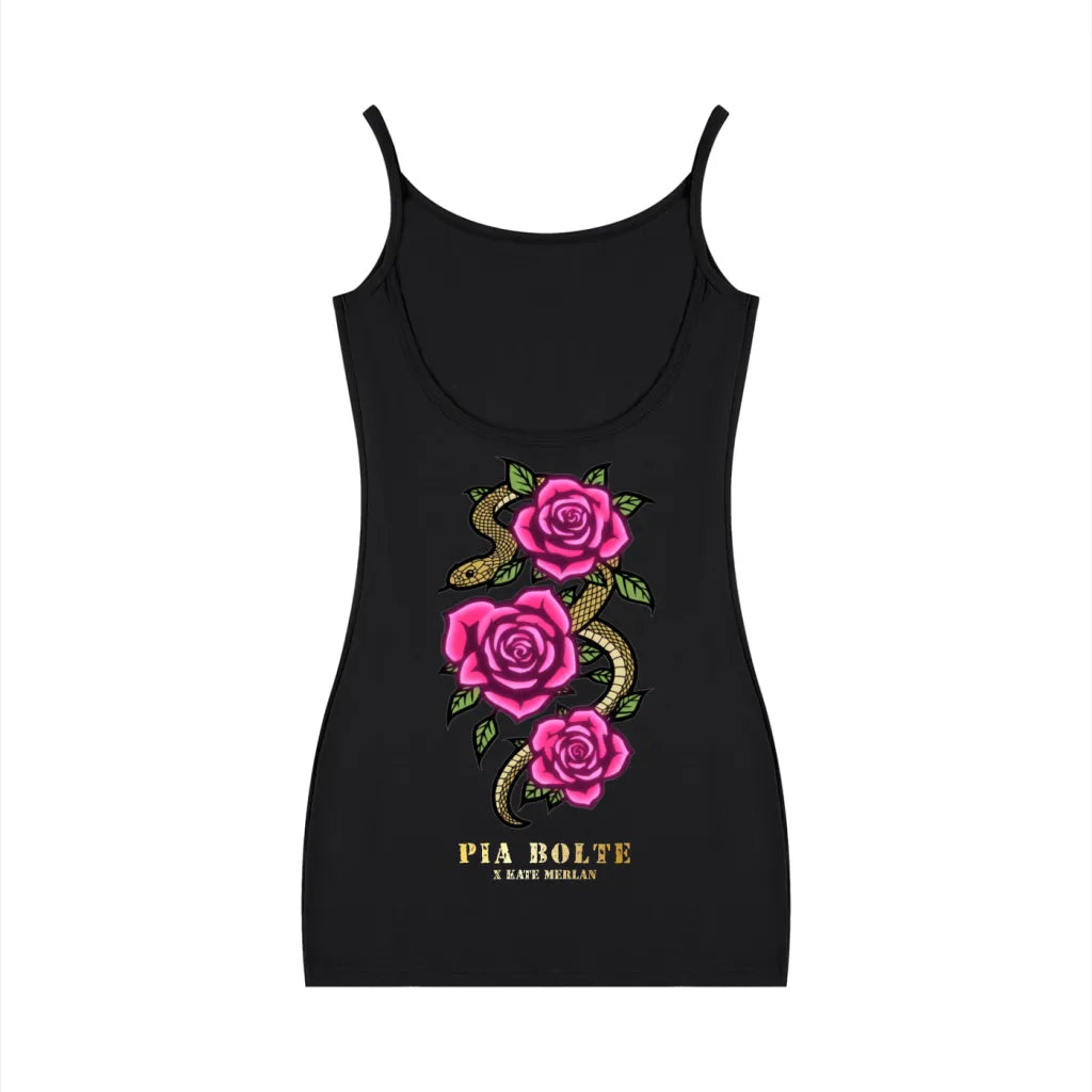 PIA BOLTE® Midnight Kiss Roses Dress – Kate Merlan Edition - PIA BOLTE® COUTURE
