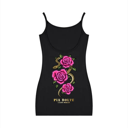 PIA BOLTE® Midnight Kiss Roses Dress – Kate Merlan Edition - PIA BOLTE® COUTURE