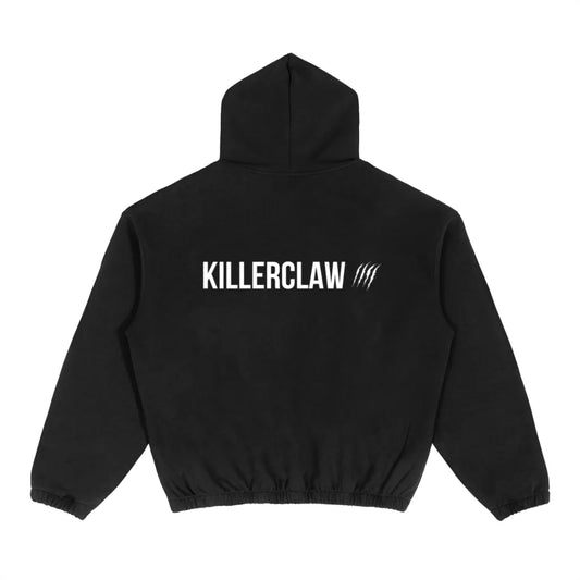 KILLERCLAW® Boxy Hoodie Black