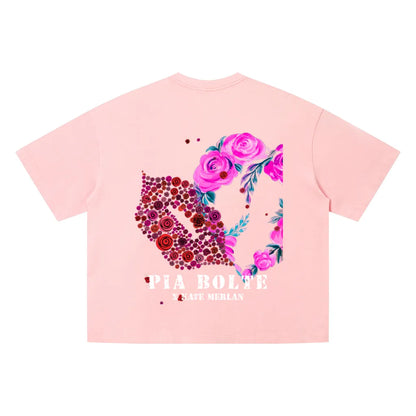 PIA BOLTE® Rosé Desire T-Shirt – Kate Merlan Edition - PIA BOLTE® COUTURE