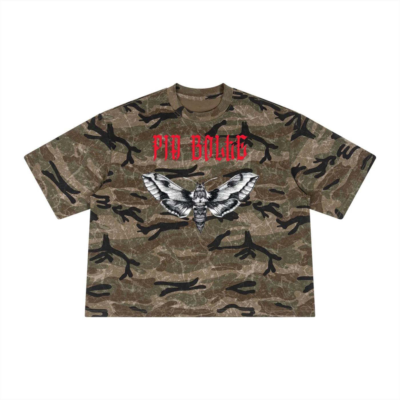 PIA BOLTE® Desert Moth Oversized Shirt– Military Street Edition