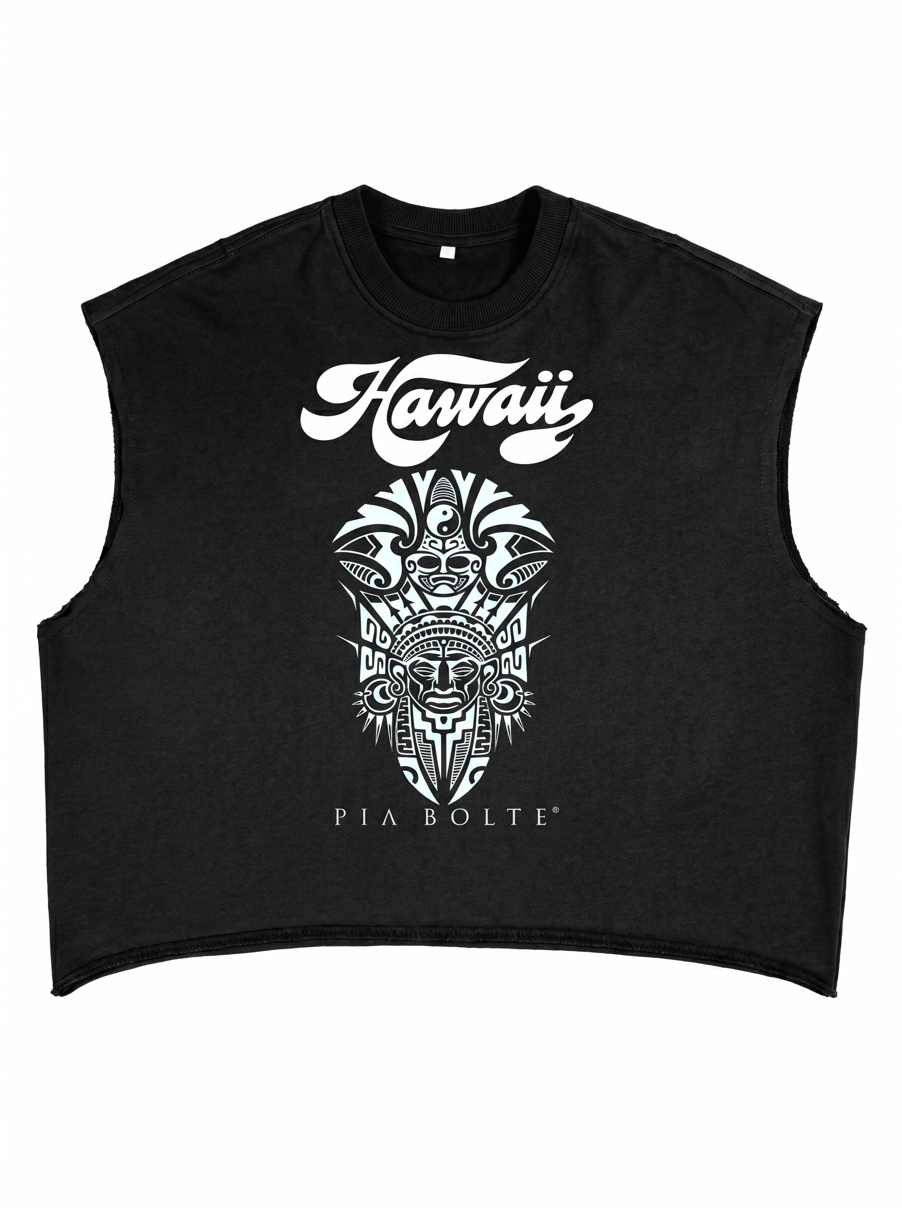 Crop Top Hawaii Tiki - PIA BOLTE® COUTURE