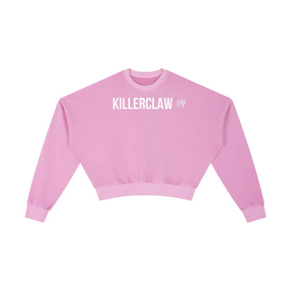 KILLERCLAW® TRY HARD EVERYDAY – Cropped Sweatshirt - PIA BOLTE® COUTURE