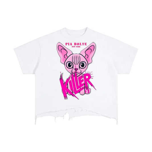 PIA BOLTE® T-Shirt Pink Killer Chihuahua