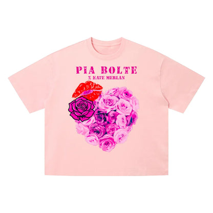 PIA BOLTE® Rosé Desire T-Shirt – Kate Merlan Edition - PIA BOLTE® COUTURE