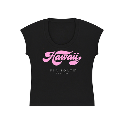 Crop Shirt Aloha Girl
