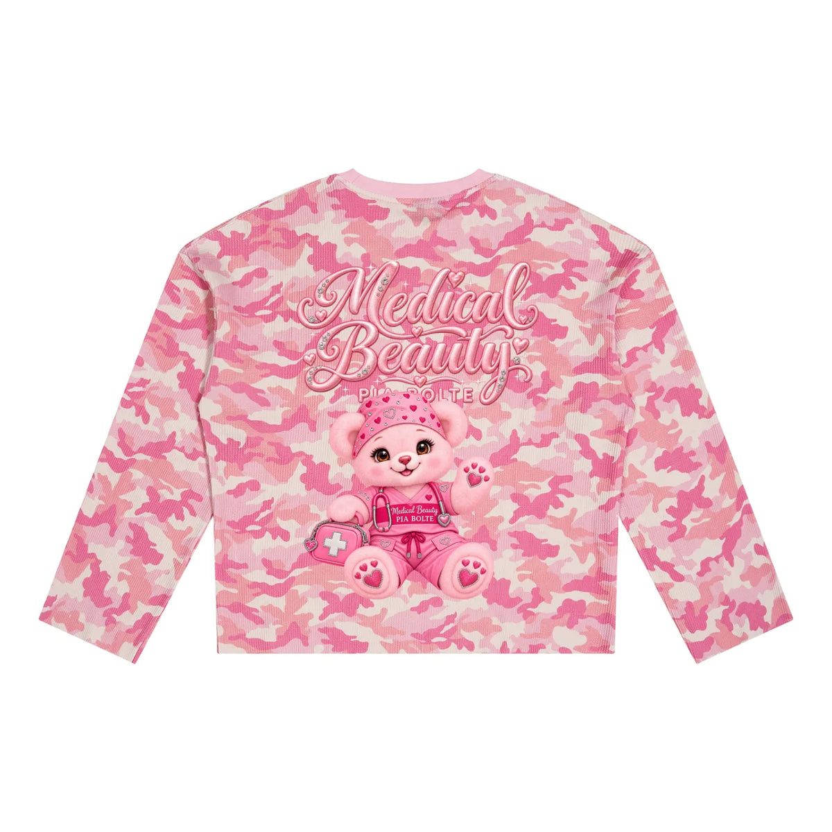 PIA BOLTE® NEW YORK MATRYOSHKA RAW-HEM T-SHIRT