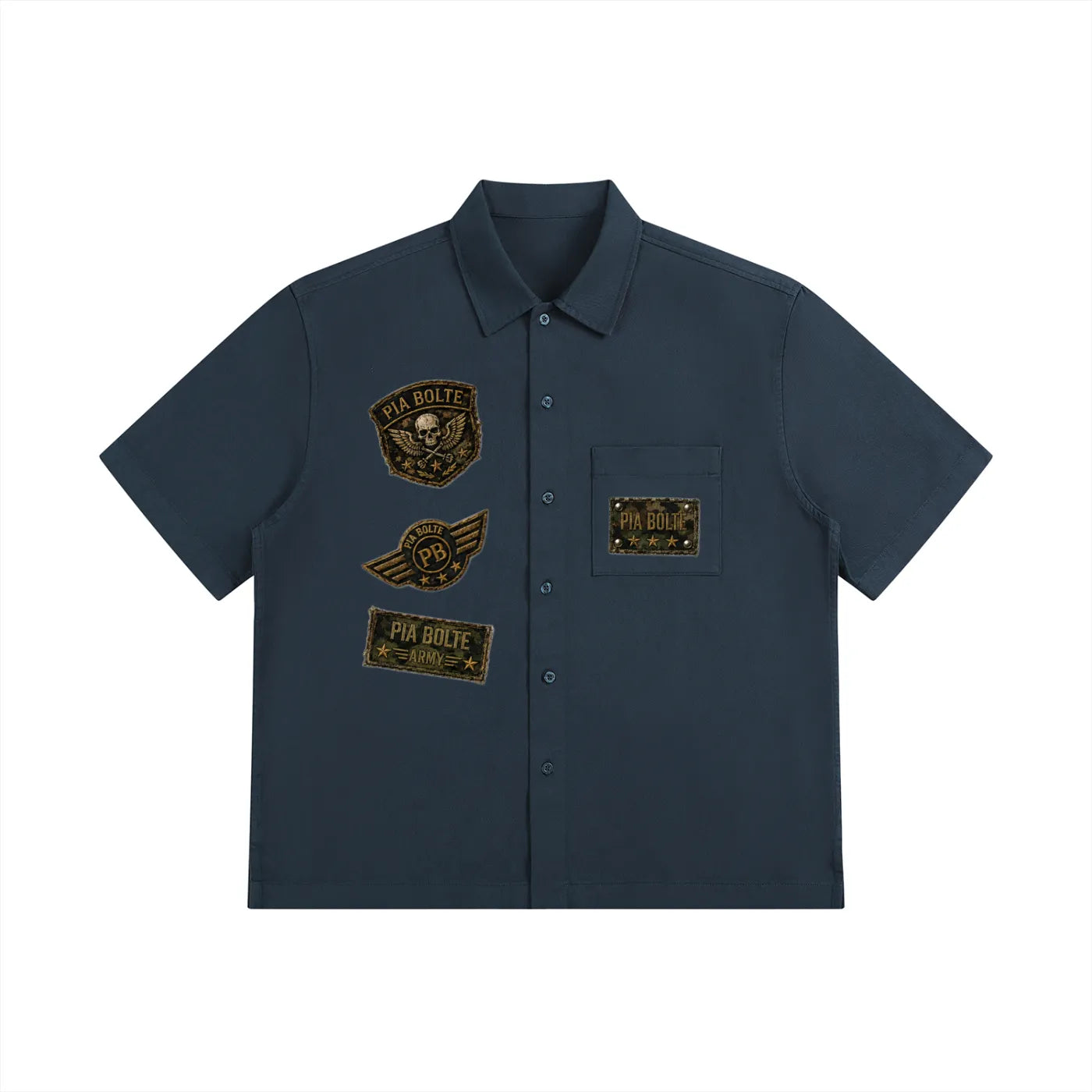 PIA BOLTE® Heritage Badge Denim Shirt – 1977 Legacy Edition