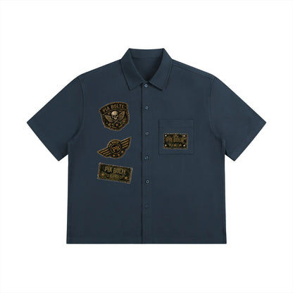 PIA BOLTE® Heritage Badge Denim Shirt – 1977 Legacy Edition