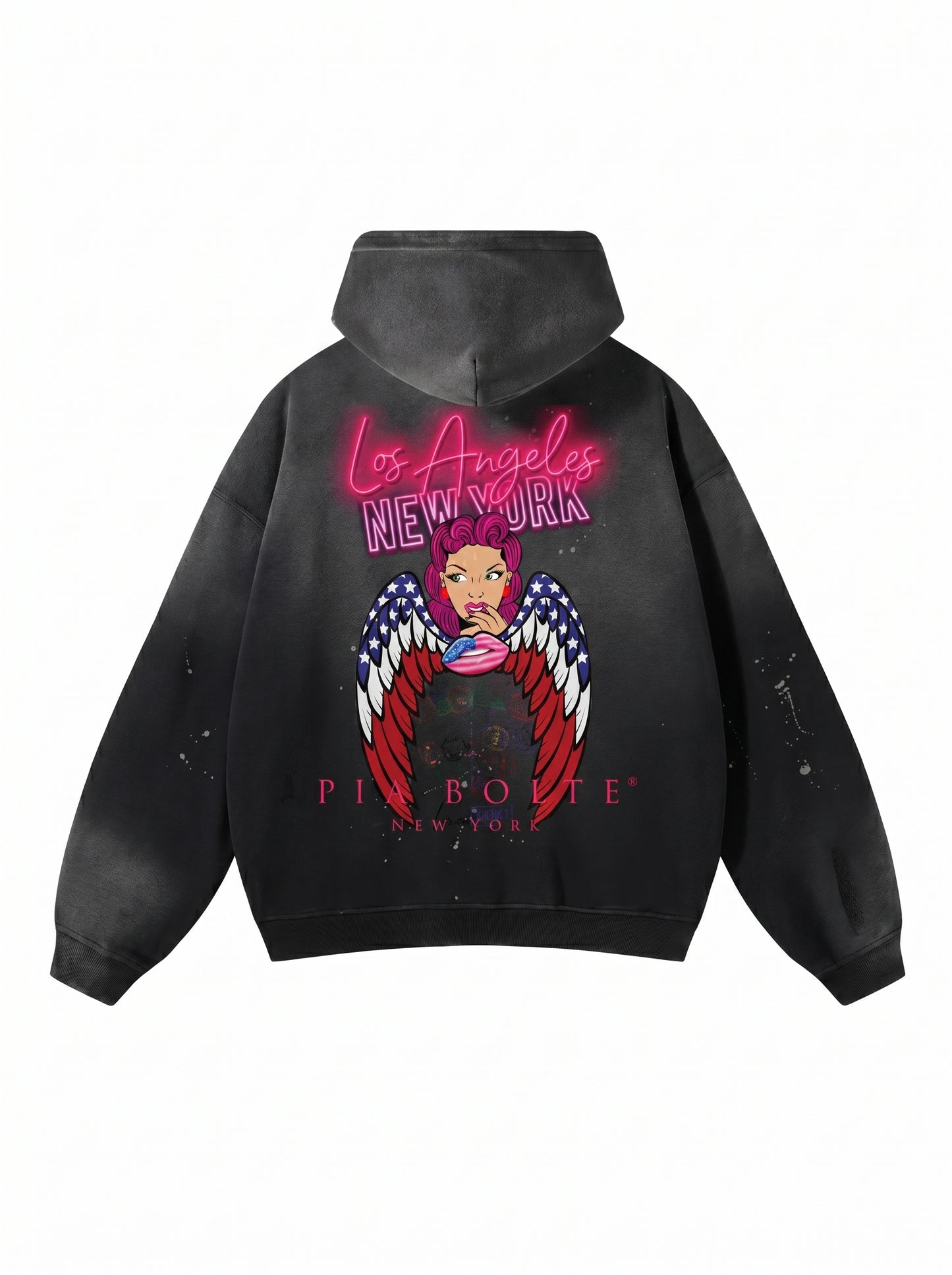 FLEECE Winter Hoodie LA Wings - PIA BOLTE® COUTURE