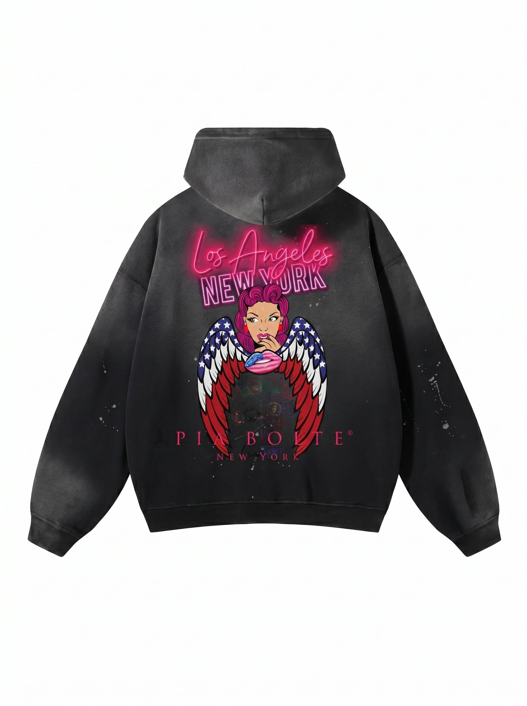 FLEECE Winter Hoodie LA Wings - PIA BOLTE® COUTURE