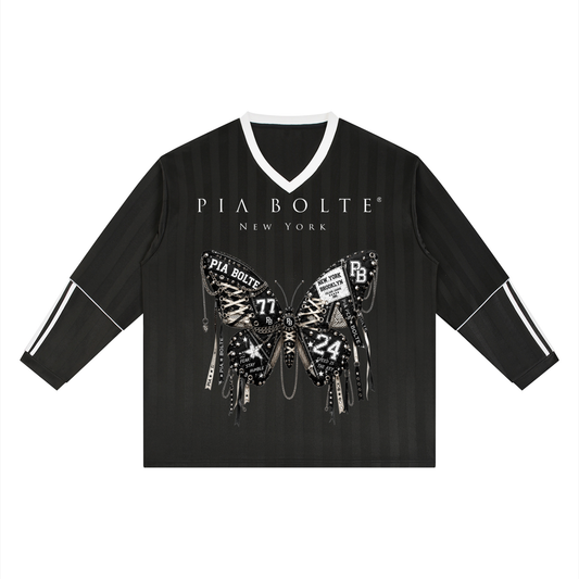 PIA BOLTE® NEW YORK PUNK BUTTERFLY BULL SOCCER JERSEY