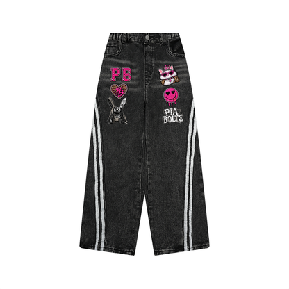 PIA BOLTE® ROCKSTAR FRIENDS SIDE STRIPE KIDS JEANS