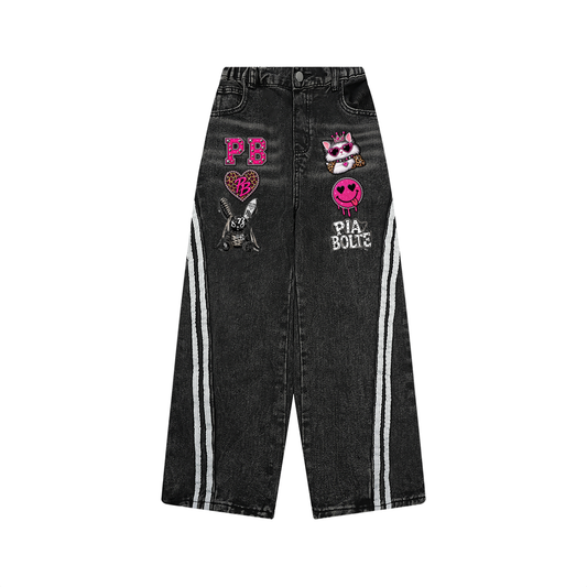 PIA BOLTE® ROCKSTAR FRIENDS SIDE STRIPE KIDS JEANS