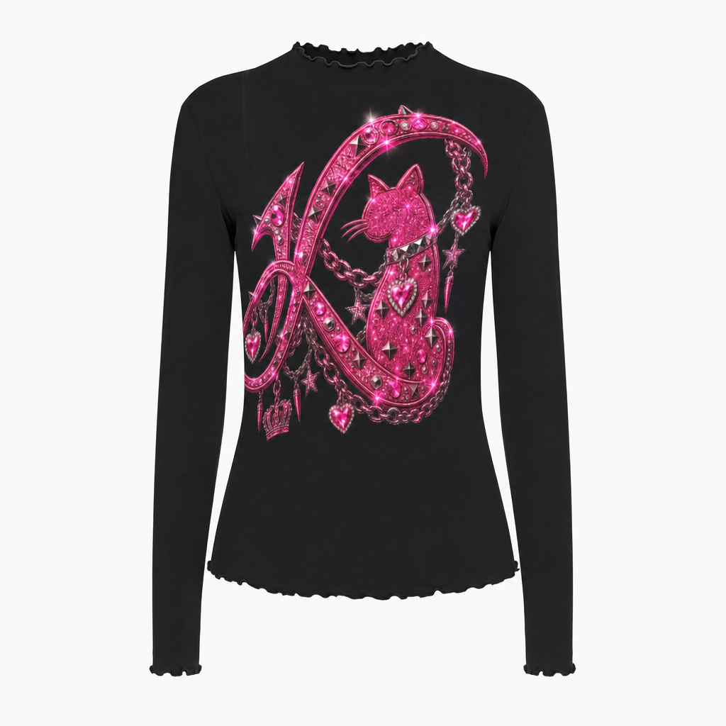 PIA BOLTE® Shirt ROCKSTAR KITTEN – Produktbild 1