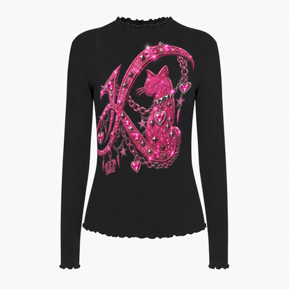 PIA BOLTE® Shirt ROCKSTAR KITTEN – Produktbild 1