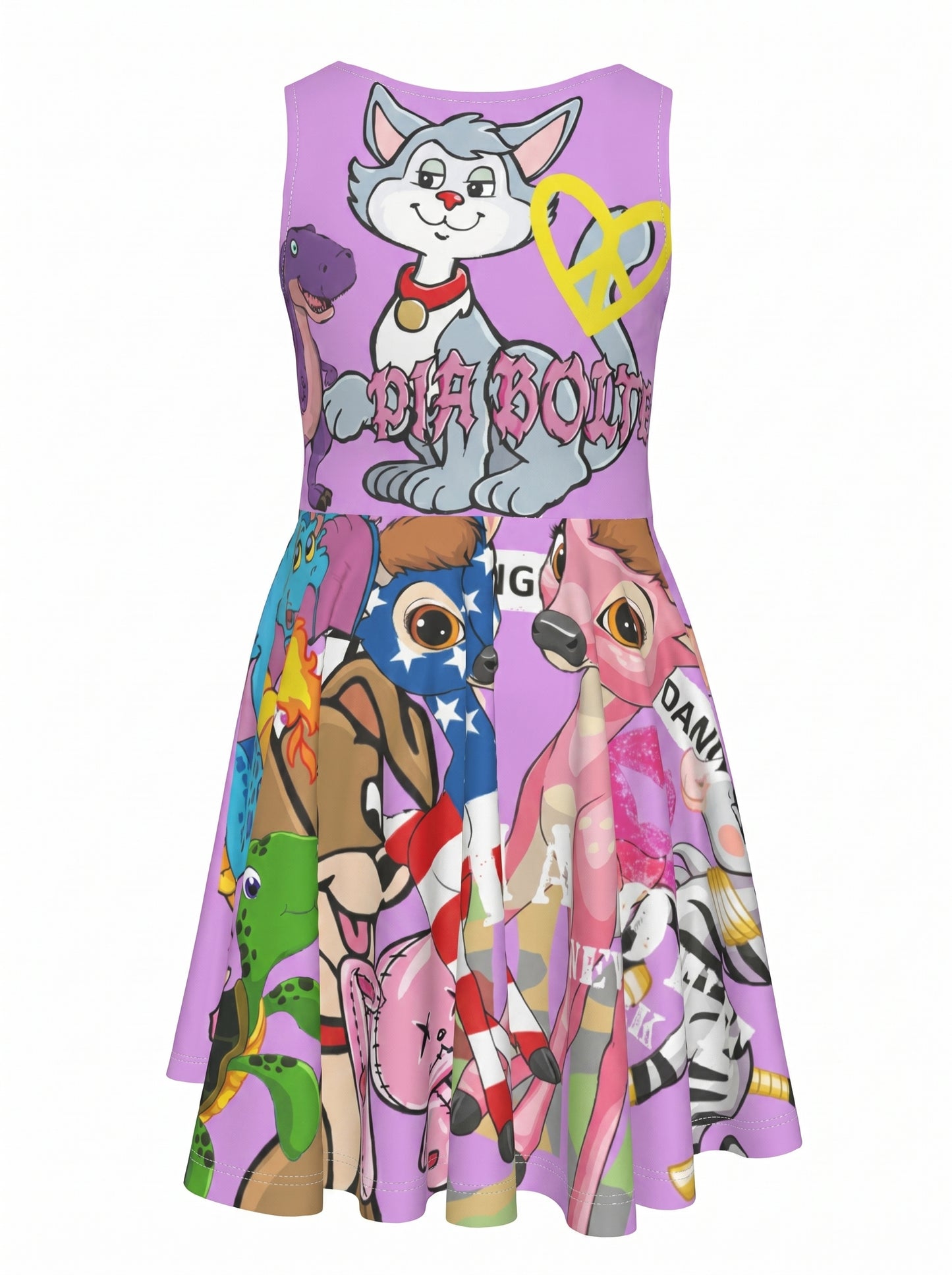 Girls Dress Cute Animals - PIA BOLTE® COUTURE