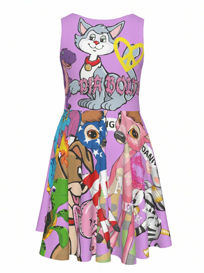 Girls Dress Cute Animals - PIA BOLTE® COUTURE