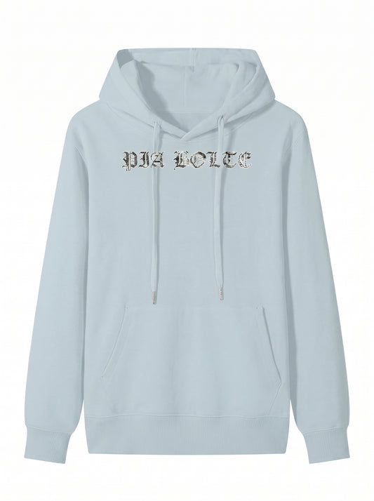 Hoodie blue light jesus love - PIA BOLTE® COUTURE