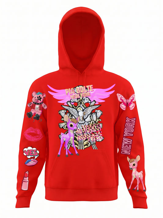 Hoodie Bunny love - PIA BOLTE® COUTURE