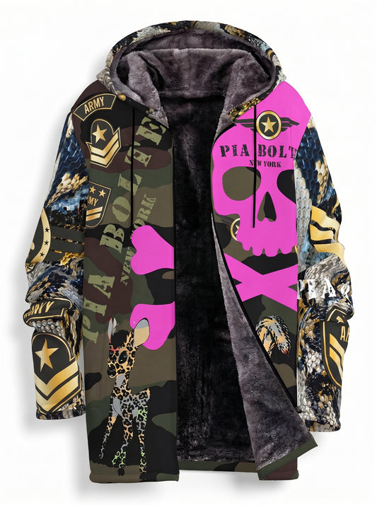 Hoodie jacket military Bambii