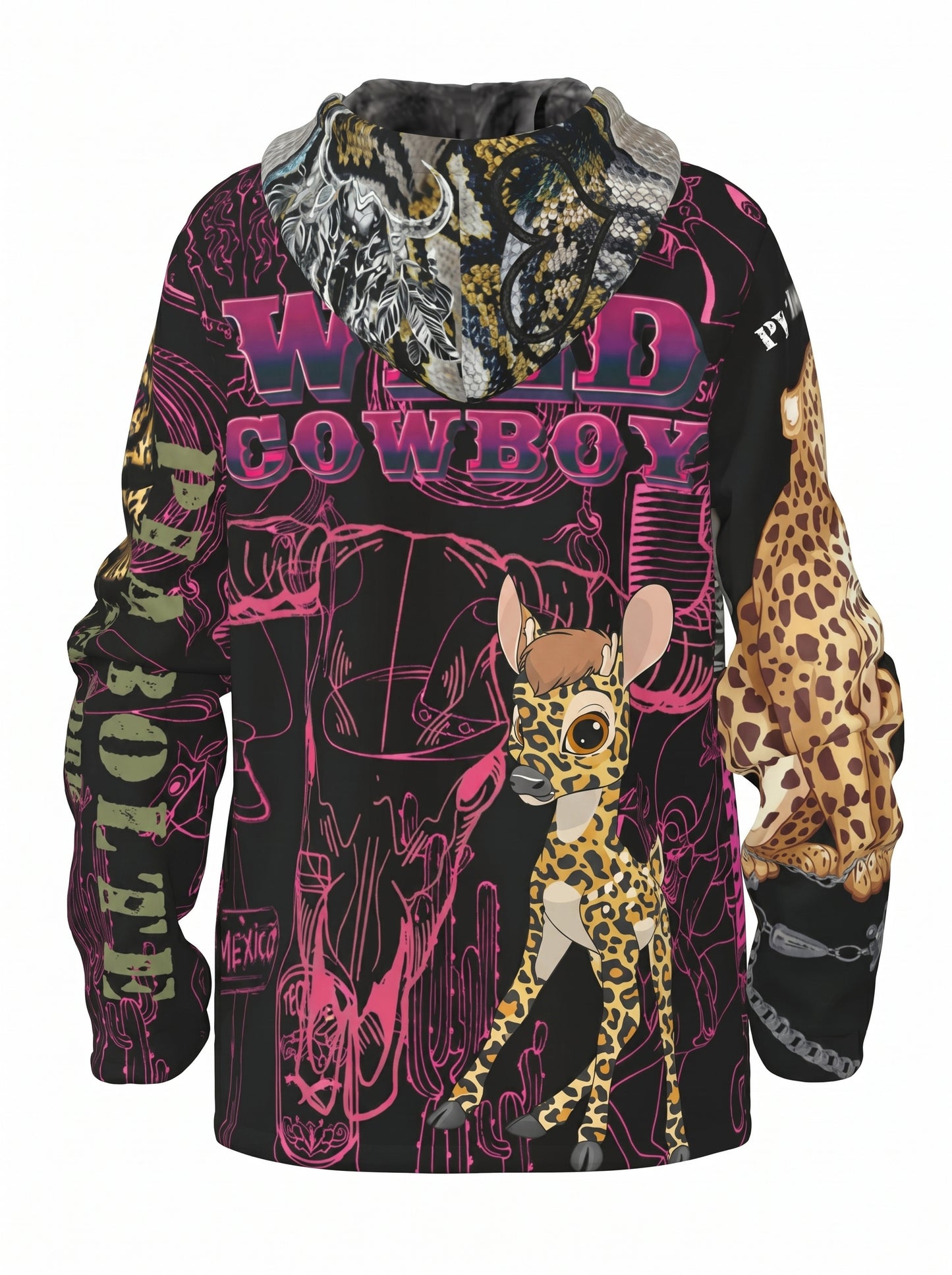 Hoodie jacket Rodeo Wild - PIA BOLTE® COUTURE