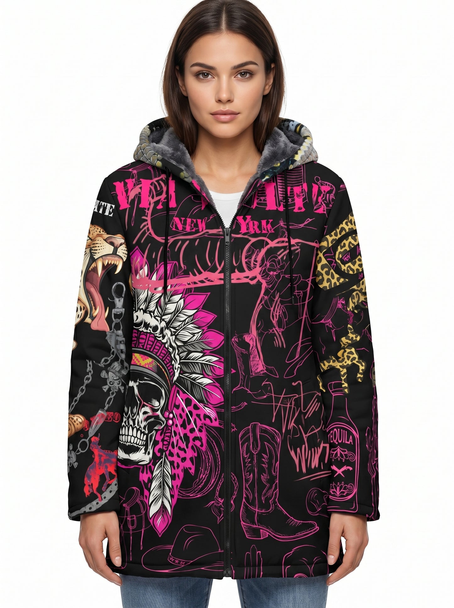 Hoodie jacket Rodeo Wild - PIA BOLTE® COUTURE