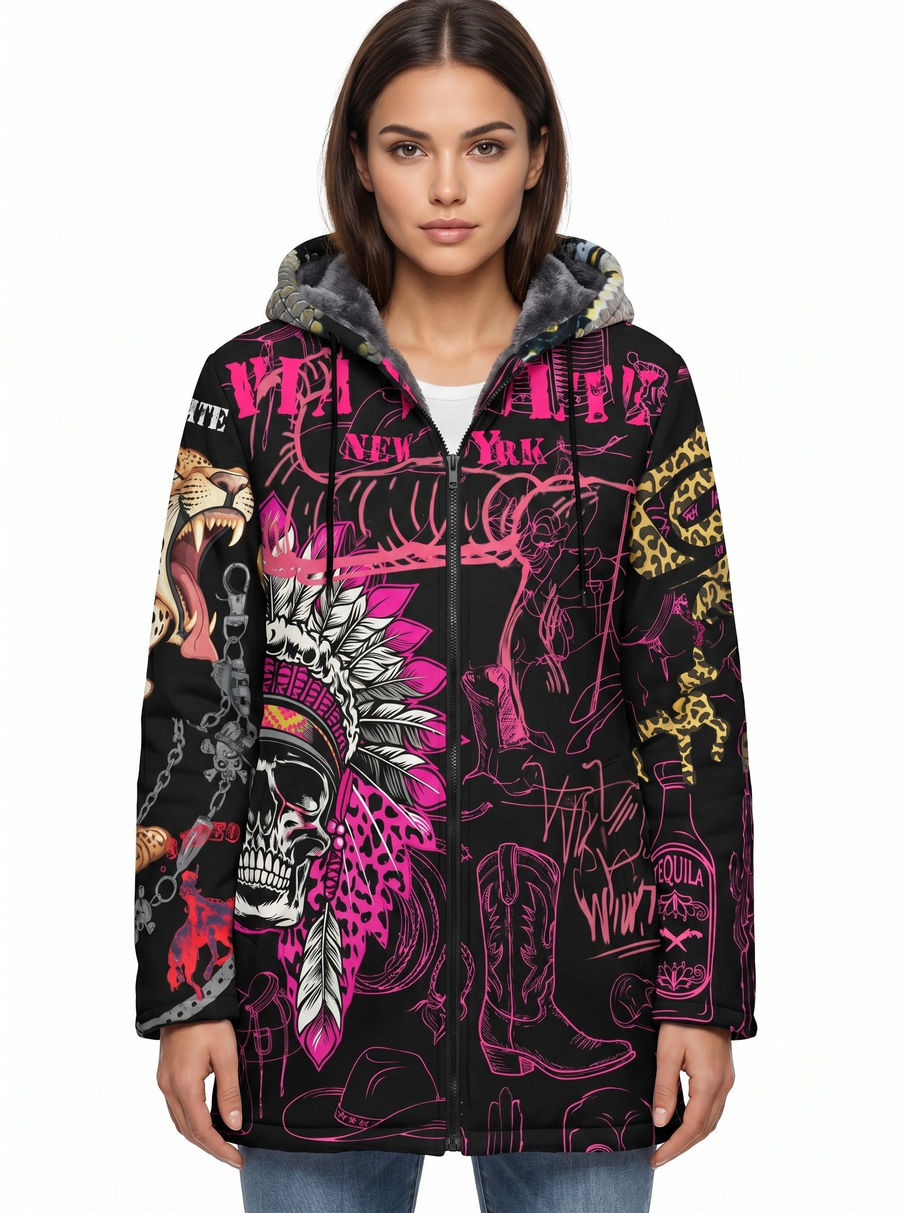 Hoodie jacket Rodeo Wild - PIA BOLTE® COUTURE