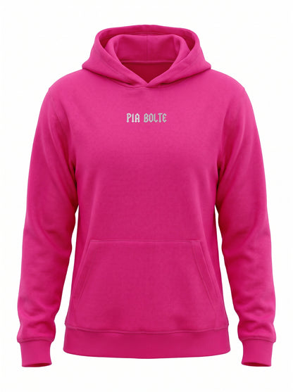 Hoodie LA pink silver - PIA BOLTE® COUTURE