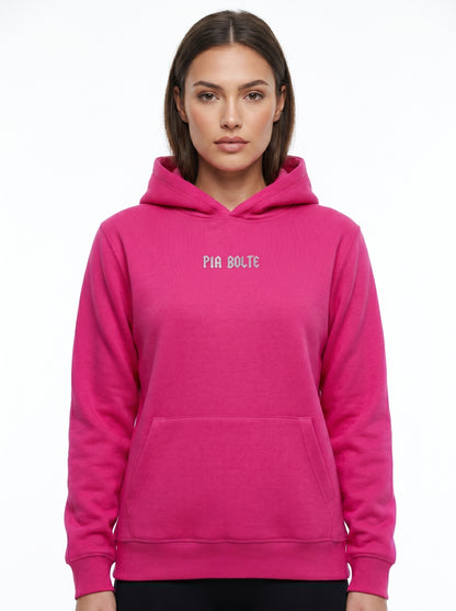 Hoodie LA pink silver - PIA BOLTE® COUTURE
