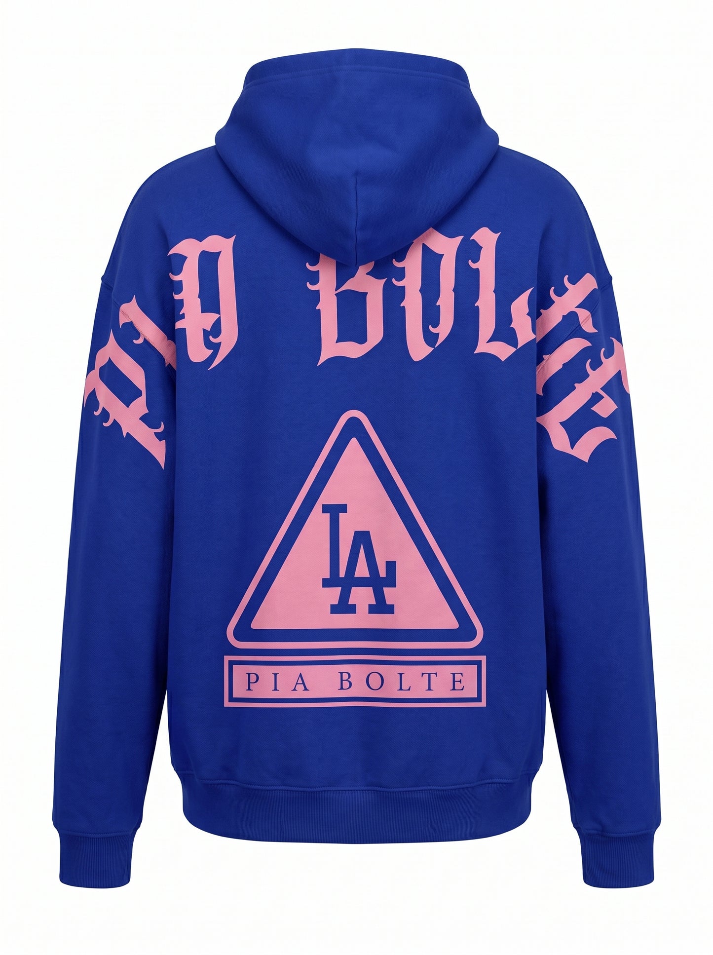 Hoodie LA royal blue - PIA BOLTE® COUTURE
