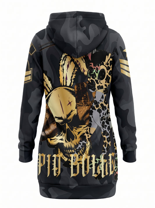 Hoodie long camouflage Players