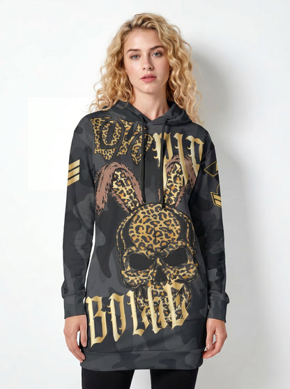 Hoodie long camouflage Players - PIA BOLTE® COUTURE